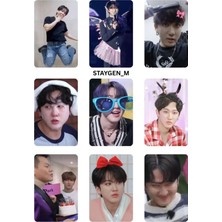 Changbin Stray Kids   Fotokart Pvc Kaplı 9*6 cm 7 Adet Alındığında 2 Adet Hediye