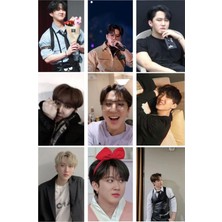 Changbin Stray Kids   Fotokart Pvc Kaplı 9*6 cm 7 Adet Alındığında 2 Adet Hediye