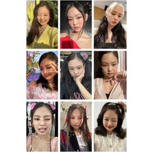 Jennie Blackpink   Fotokart Pvc Kaplı 9*6 cm 7 Adet Al 2 Adet Hediye Gönderimi Yapılacaktır