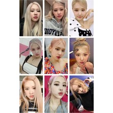 Rose Blackpink   Fotokart Pvc Kaplı 9*6 cm 7 Adet Tane 2 Adet Hediye Gönderimi Yapılacaktır
