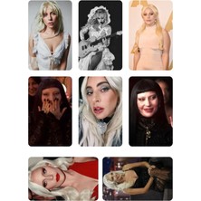 Lady Gaga   Fotokart Pvc Kaplı 9*6 cm