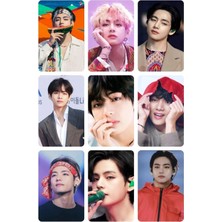 Taehyung Bts   Fotokart Pvc Kaplı 9*6 cm