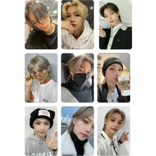Felix Stray Kids   Fotokart Pvc Kaplı 9*6 cm 7 Adet Alındığında 2 Adet Hediye