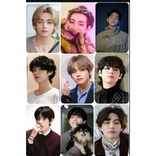 Taehyung Bts   Fotokart Pvc Kaplı 9*6 cm