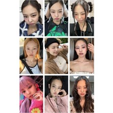 Jennie Blackpink   Fotokart Pvc Kaplı 9*6 cm 7 Adet Al 2 Adet Hediye Gönderimi Yapılacaktır