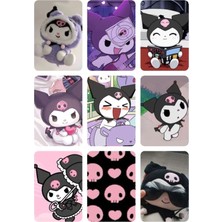 Kuromi   Fotokart Pvc Kaplı 9*6 cm 7 Adet Alındığında 2 Adet Hediye Gönderimi Yapılacaktır
