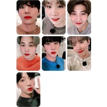 Jin Bts   Fotokart Pvc Kaplı 9*6 cm
