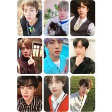Jin Bts   Fotokart Pvc Kaplı 9*6 cm