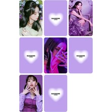 Jisoo Balackpink  Fotokart Pvc Kaplı 9*6 cm 7 Adet Al 2 Adet Hediye Gönderimi Yapılacktır