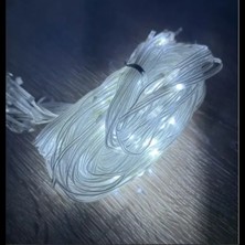 Marsilyan 2*2 Perde LED 192 LED Beyaz Işık