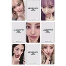 Lesserafim   Fotokart Pvc Kaplı 9*6 cm 7 Adet Alındığında 2 Adet Hediye