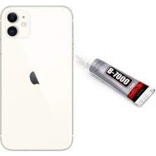 Marmara Avm iPhone 11 Arka Pil Kapağı ve Yapıştırıcı Hediye (B