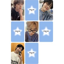 Yang Jeong In Stray Kids   Fotokart Pvc Kaplı 9*6 cm 7 Adet Alındığında 2 Adet Hediye
