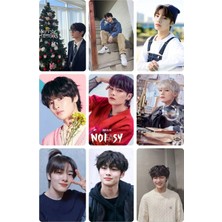 Yang Jeong In Stray Kids   Fotokart Pvc Kaplı 9*6 cm 7 Adet Alındığında 2 Adet Hediye