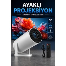 Marmara Avm USB ve Kablosuz Bağlantı Özellikli 5000 Saat Ampul Ömürlü Projeksiyon