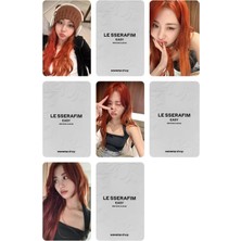 Lesserafim   Fotokart Pvc Kaplı 9*6 cm 7 Adet Alındığında 2 Adet Hediye
