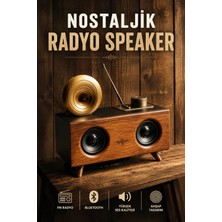 Marmara Avm Nostaljik Görünümlü Bluetooth Bağlantılı Speaker