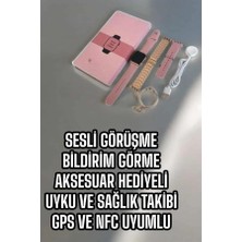GRAYLINE Akıllı Saat Sesli Görüşme Bildirim Görme Uyku ve Sağlık Takibi
