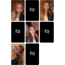 Itzy   Fotokart Pvc Kaplı 9*6 cm 7 Adet Alındığında 2 Adet Hediye Gönderimi Yapılacaktır
