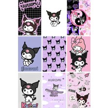 Kuromi   Fotokart Pvc Kaplı 9*6 cm 7 Adet Alındığında 2 Adet Hediye Gönderimi Yapılacaktır