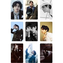 Taehyung Bts   Fotokart Pvc Kaplı 9*6 cm