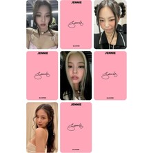 Jennie Blackpink   Fotokart Pvc Kaplı 9*6 cm 7 Adet Al 2 Adet Hediye Gönderimi Yapılacaktır