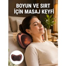 Toyigoo Isıtma Özellikli Derin Yoğurma Masaj Yastığı Priz & Çakmak Girişli Yeni Nesil
