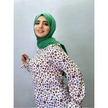 ALDAIYR Hijab Kadın Bambu Kraş