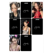 Jennie Blackpink   Fotokart Pvc Kaplı 9*6 cm 7 Adet Al 2 Adet Hediye Gönderimi Yapılacaktır