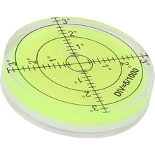 Powermaster Yuvarlak Masa Tipi 40 mm Düz Yüzey 5/1000 Su Terazisi