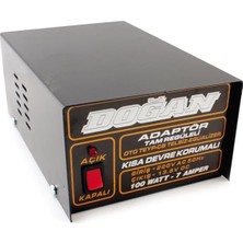 Powermaster 12 Volt 7 Amper Regüleli Adaptör Doğan