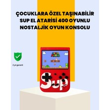 Marmara Avm 400 Oyunlu Taşınabilir Retro El Konsolu