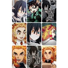 Demon Slayer   Fotokart Pvc Kaplı 9*6 cm 7 Adet Alındığında 2 Adet Hediye Göndmi Yapılcktır