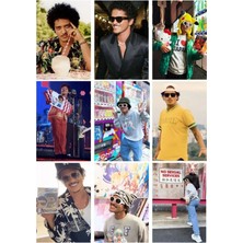 Bruno Mars   Fotokart Pvc Kaplı 9*6 cm
