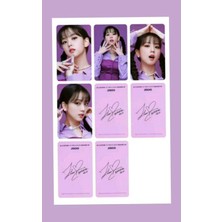 Jisoo Balackpink  Fotokart Pvc Kaplı 9*6 cm 7 Adet Al 2 Adet Hediye Gönderimi Yapılacktır