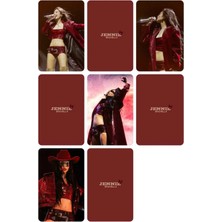 Jennie Blackpink   Fotokart Pvc Kaplı 9*6 cm 7 Adet Al 2 Adet Hediye Gönderimi Yapılacaktır