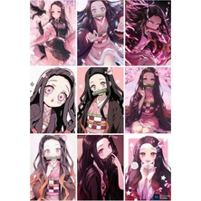 Demon Slayer   Fotokart Pvc Kaplı 9*6 cm 7 Adet Alındığında 2 Adet Hediye Göndmi Yapılcktır