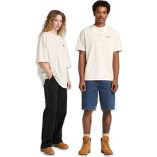 Timberland TB0A5MKY Lake House Back Graphic Tee Beyaz Unisex T-Shirt