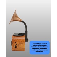 Marmara Avm Kablosuz Retro Radyo Hoparlör 5W Güçlü Ses USB Hafıza Kart Destekli Yeni Nesil