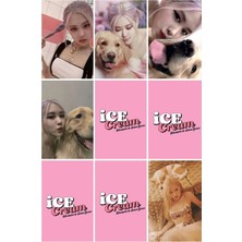 Rose Blackpink   Fotokart Pvc Kaplı 9*6 cm 7 Adet Tane 2 Adet Hediye Gönderimi Yapılacaktır