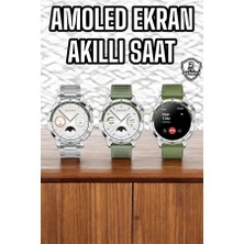 GRAYLINE Akıllı Saat Sesli Görüşme Uyku ve Sağlık Takibi Nfc Uyumlu
