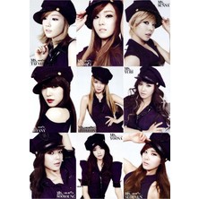 Girls Generation   Fotokart Pvc Kaplı 9*6 cm