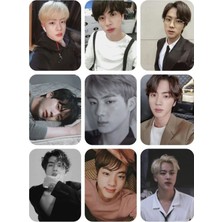 Jin Bts   Fotokart Pvc Kaplı 9*6 cm