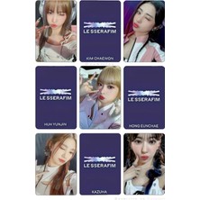 Lesserafim   Fotokart Pvc Kaplı 9*6 cm 7 Adet Alındığında 2 Adet Hediye