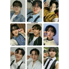 Changbin Stray Kids   Fotokart Pvc Kaplı 9*6 cm 7 Adet Alındığında 2 Adet Hediye