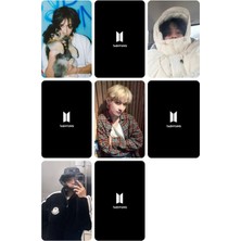 Taehyung Bts   Fotokart Pvc Kaplı 9*6 cm