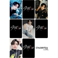 Han Jisung Stray Kids   Fotokart Pvc Kaplı 9*6 cm 7 Adet Alındığında 2 Adet Hediye