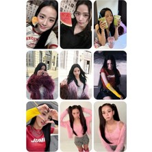 Jisoo Balackpink  Fotokart Pvc Kaplı 9*6 cm 7 Adet Al 2 Adet Hediye Gönderimi Yapılacktır