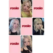 Rose Blackpink   Fotokart Pvc Kaplı 9*6 cm 7 Adet Tane 2 Adet Hediye Gönderimi Yapılacaktır