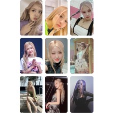 Rose Blackpink   Fotokart Pvc Kaplı 9*6 cm 7 Adet Tane 2 Adet Hediye Gönderimi Yapılacaktır